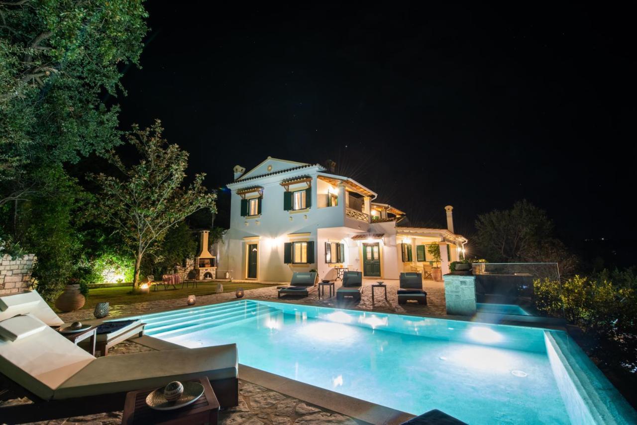 Villa Magnolia Corfu 帕拉马 外观 照片