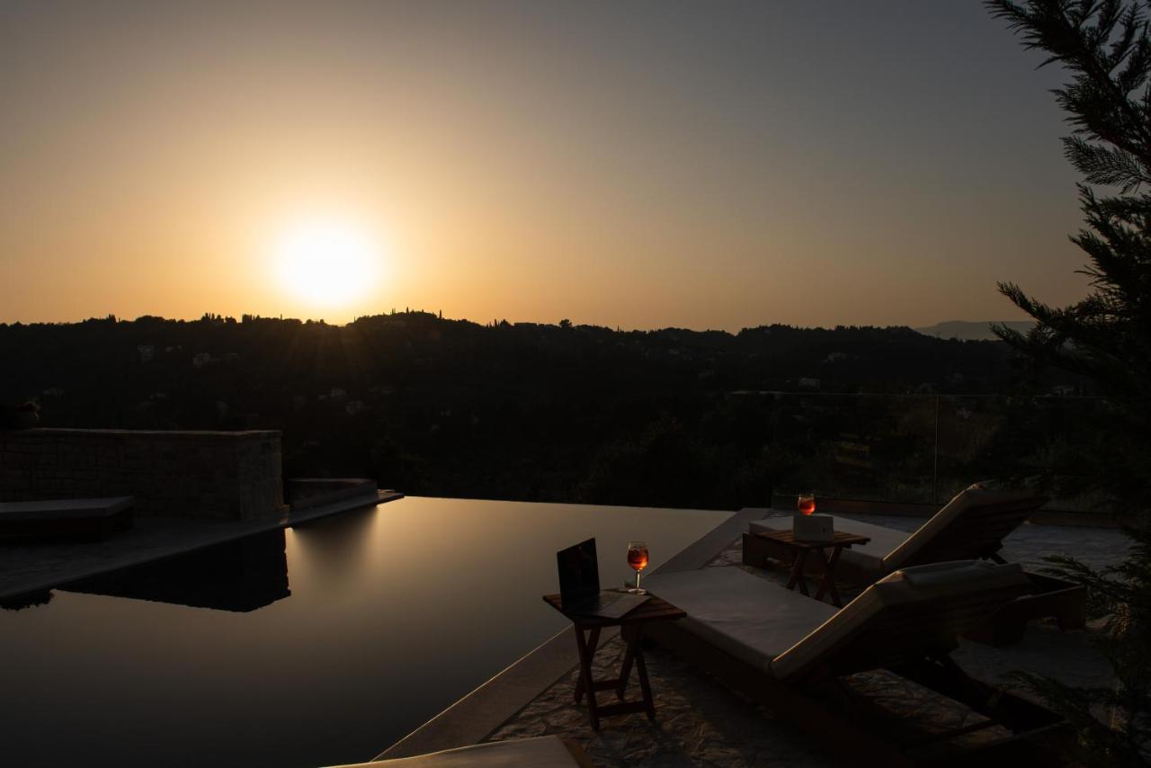Villa Magnolia Corfu 帕拉马 外观 照片