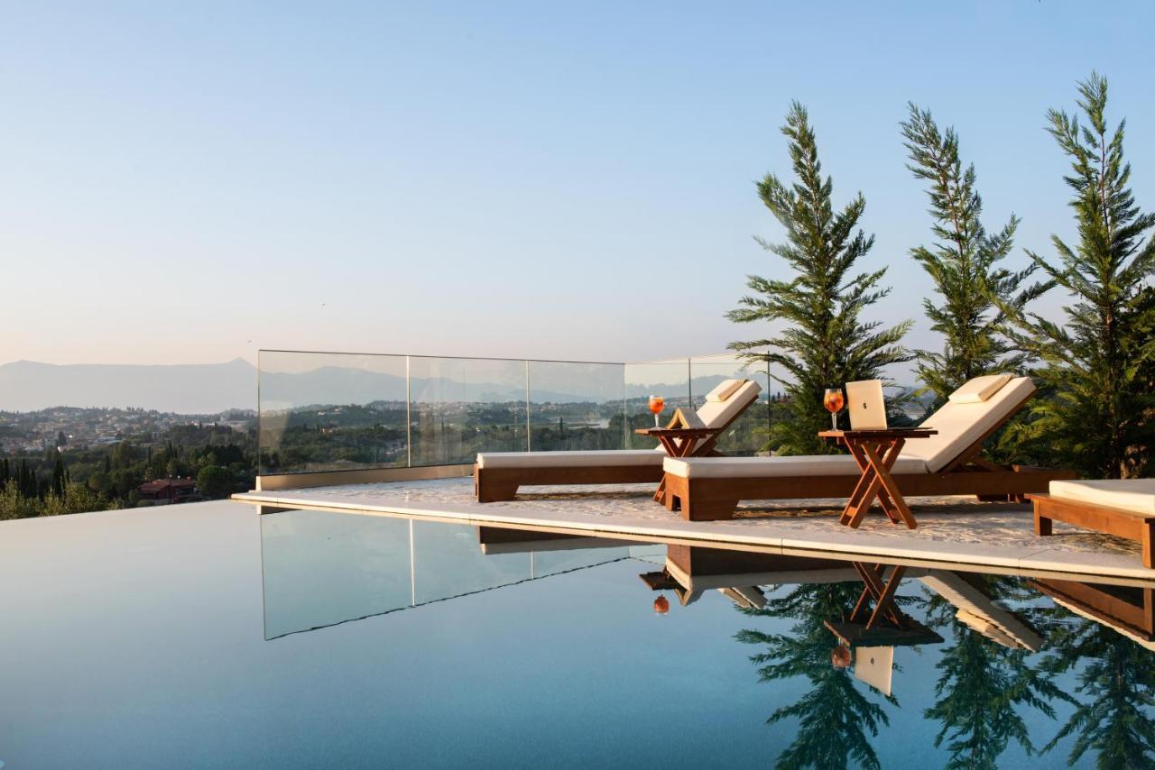 Villa Magnolia Corfu 帕拉马 外观 照片