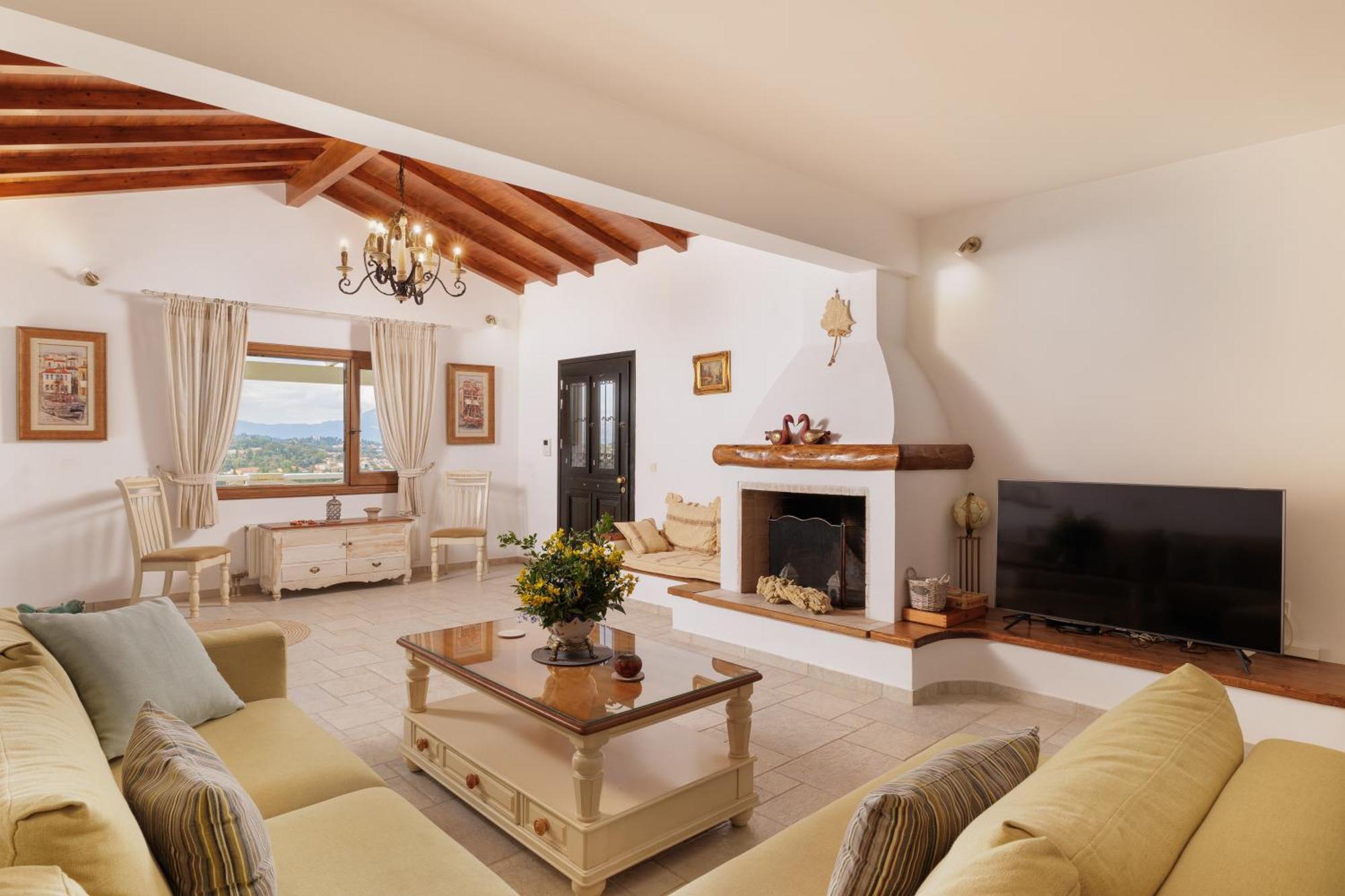 Villa Magnolia Corfu 帕拉马 外观 照片